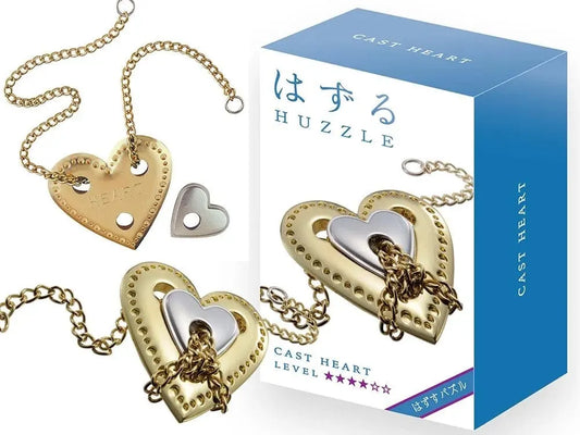 Huzzle Cast Heart-Galvosūkiai-Brain Games LT