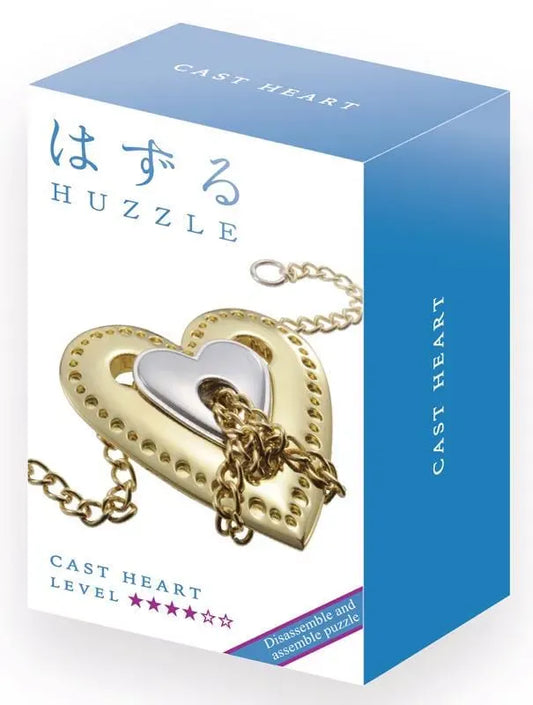 Huzzle Cast Heart-Galvosūkiai-Brain Games LT