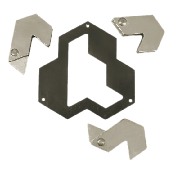 Huzzle Cast Hexagon-Galvosūkiai-Brain Games LT