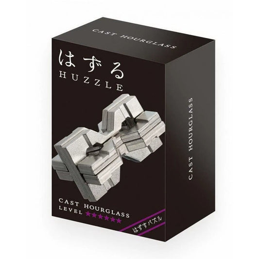 Huzzle Cast Hourglass-Galvosūkiai-Brain Games LT