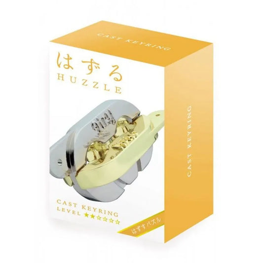 Huzzle Cast Keyring-Galvosūkiai-Brain Games LT