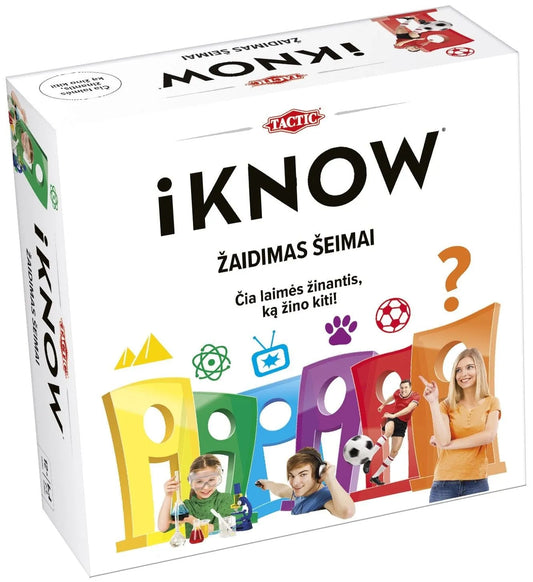 I Know - žaidimas šeimai-Stalo žaidimai-Brain Games LT