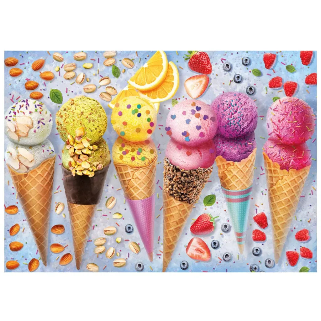 Ice Cream, 500-Universalios dėlionės-Brain Games LT