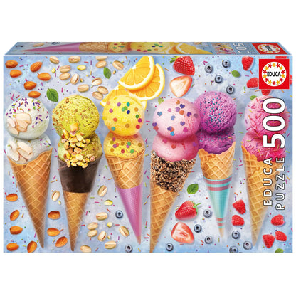 Ice Cream, 500-Universalios dėlionės-Brain Games LT
