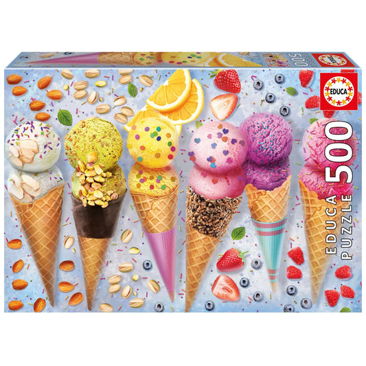 Ice Cream, 500-Universalios dėlionės-Brain Games LT