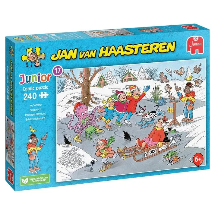Ice Skating, 240-Vaikiškos dėlionės-Brain Games LT