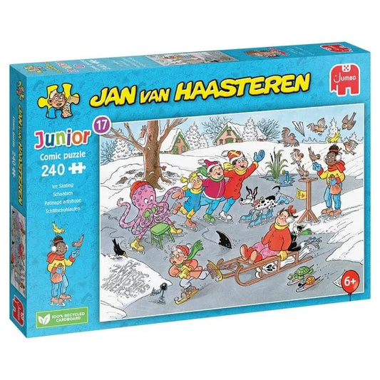 Ice Skating, 240-Vaikiškos dėlionės-Brain Games LT