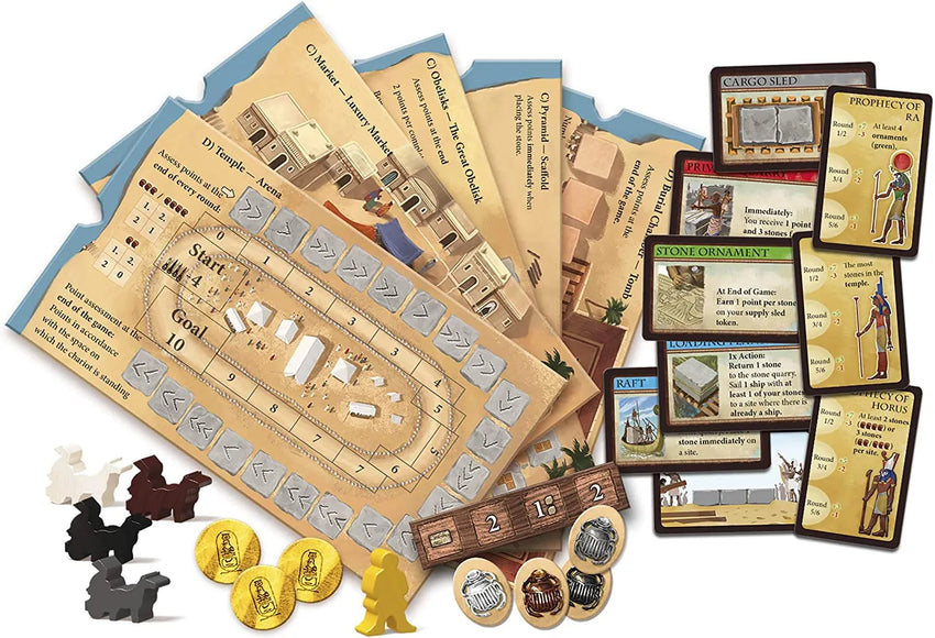 Imhotep: A New Dynasty-Stalo žaidimai-Brain Games LT