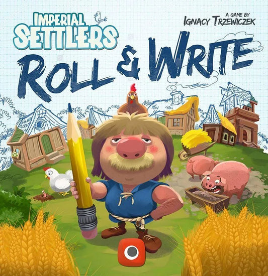 Imperial Settlers Roll & Write (EN)-Stalo žaidimai-Brain Games LT