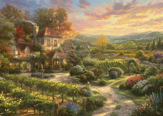 In the vineyards, 2000-Universalios dėlionės-Brain Games LT