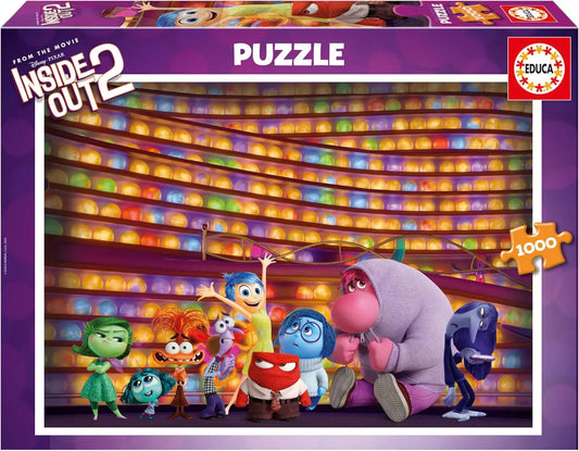 Inside Out 2-Vaikiškos dėlionės-Brain Games LT