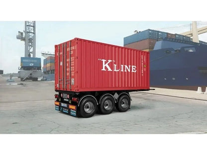 Italeri - 20' Container Trailer-Surenkami modeliai-Brain Games LT