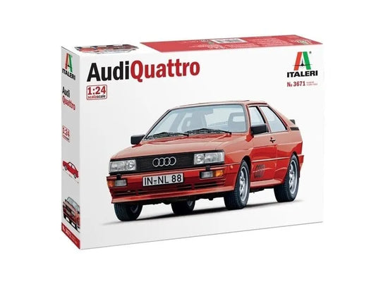 Italeri - Audi Quattro-Surenkami modeliai-Brain Games LT