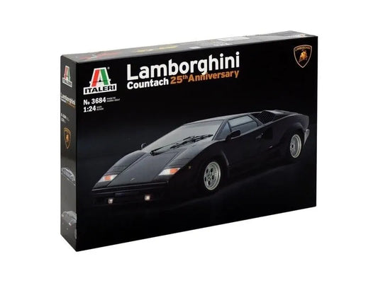 Italeri - Lamborghini Countach 25th Anniversary-Surenkami modeliai-Brain Games LT