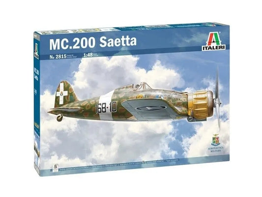 Italeri - Macchi C.200 Saetta-Surenkami modeliai-Brain Games LT