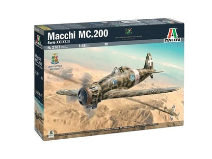 Italeri - Macchi C.200 Serie XXI-XXIII-Surenkami modeliai-Brain Games LT