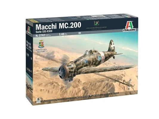 Italeri - Macchi C.200 Serie XXI-XXIII-Surenkami modeliai-Brain Games LT