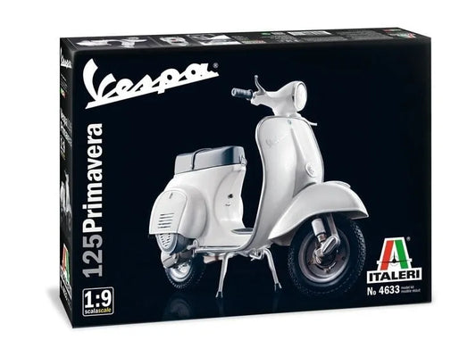 Italeri - Piaggio Vespa 125 Primavera-Surenkami modeliai-Brain Games LT