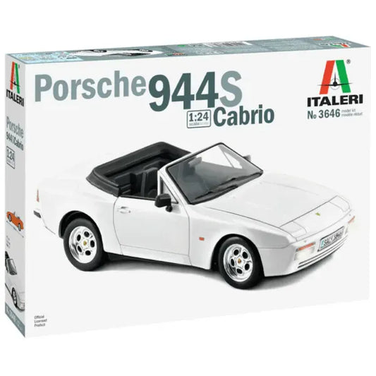 Italeri Porsche 944S Cabrio-Surenkami modeliai-Brain Games LT