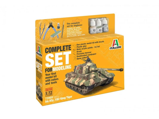Italeri - Sd. Kfz. 182 King Tiger-Surenkami modeliai-Brain Games LT