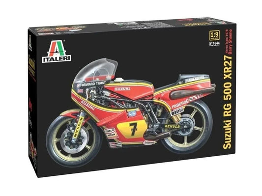 Italeri - Suzuki RG500 XR27 Team Heron - Barry Sheene 1978, 1/9-Surenkami modeliai-Brain Games LT