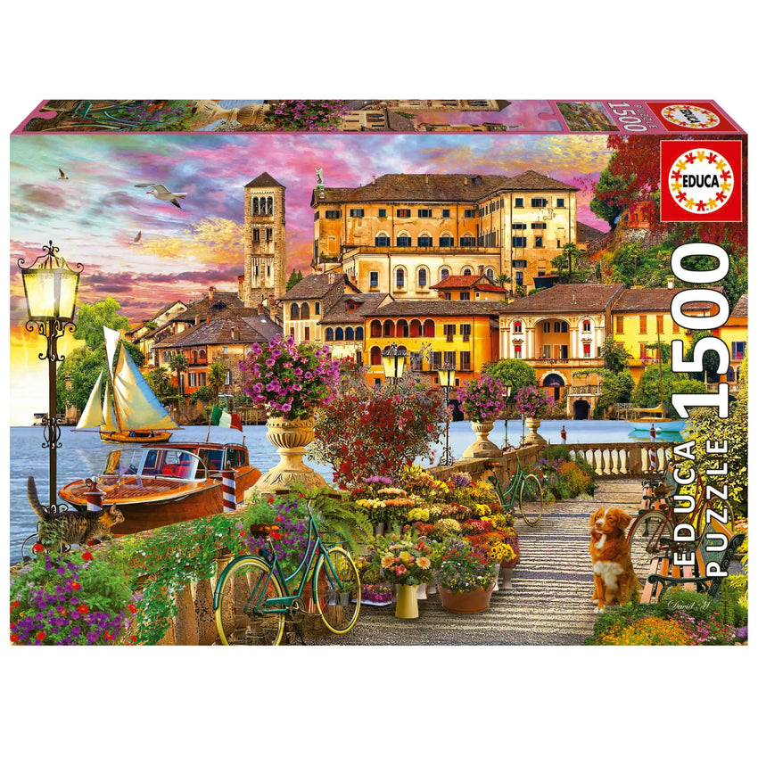 Italian Promenade, 1500-Universalios dėlionės-Brain Games LT