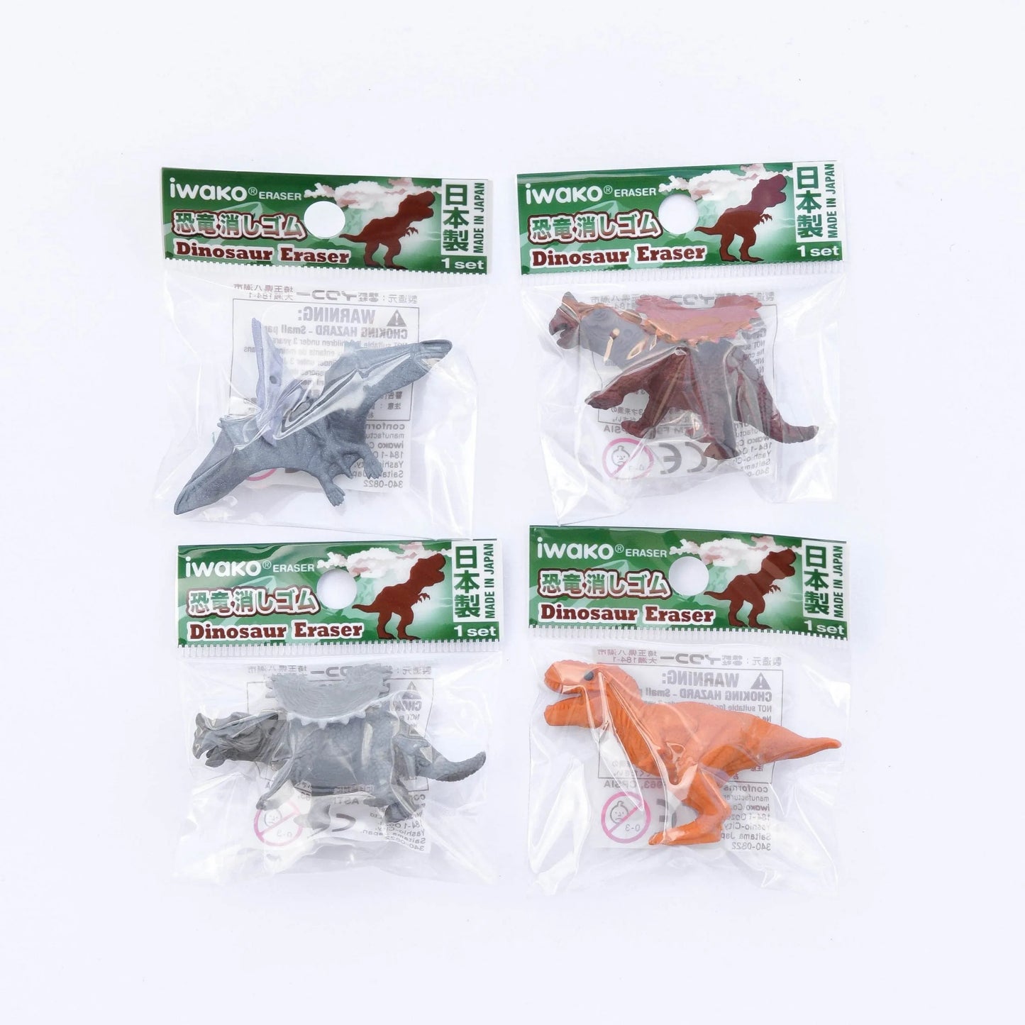 IWAKO trintukas – dėlionė „Dinosaurs“-Kita-Brain Games LT