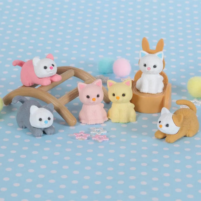 IWAKO trintukas – dėlionė „Pastel Cat „-Kita-Brain Games LT