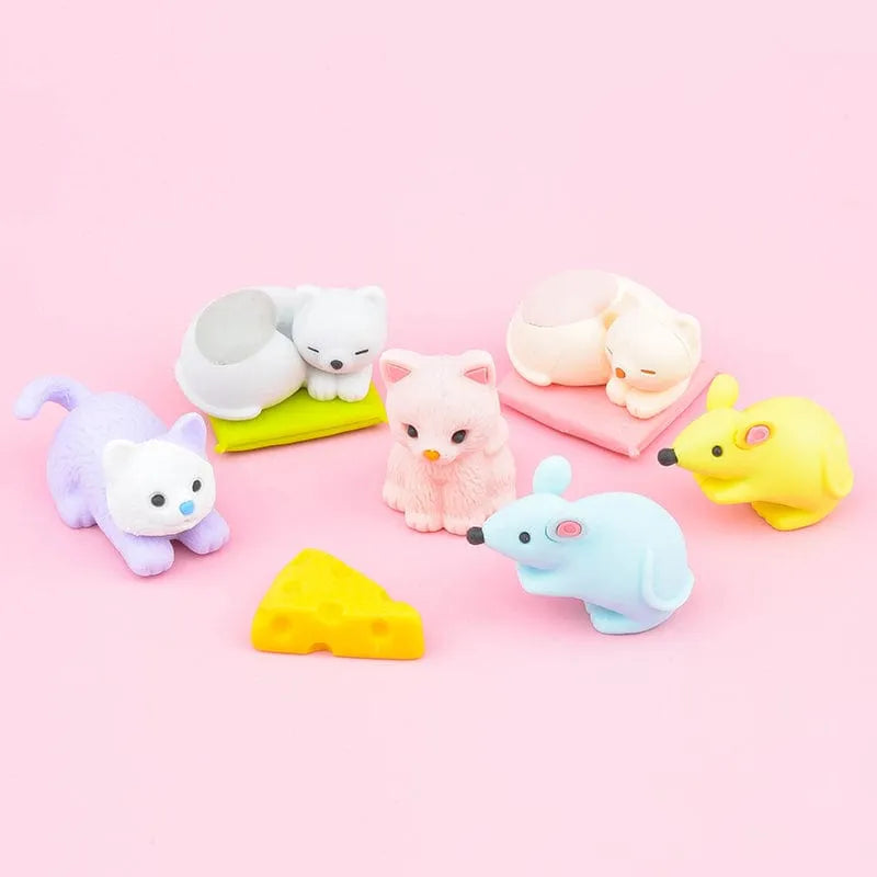 IWAKO trintukas – dėlionė „Pastel Cat „-Kita-Brain Games LT