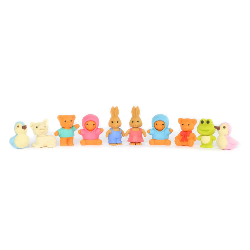 IWAKO trintukas – dėlionė „Teddy Bear, Rabbit and Dog”-Kita-Brain Games LT
