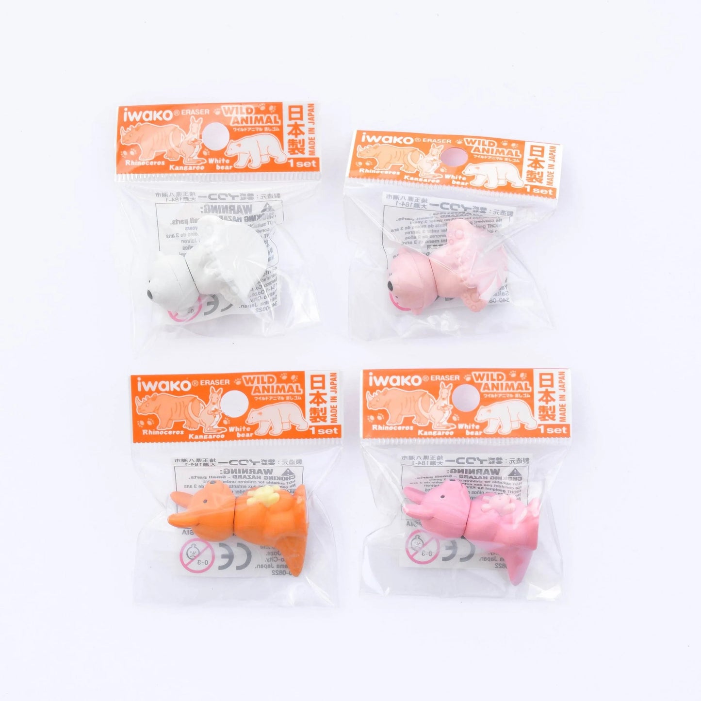 IWAKO trintukas – dėlionė „Wild Animals“-Kita-Brain Games LT