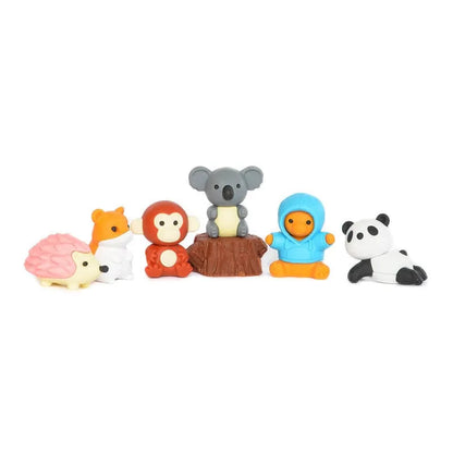 IWAKO trintukų – dėlionių rinkinys „Animals in Forest“-Kita-Brain Games LT