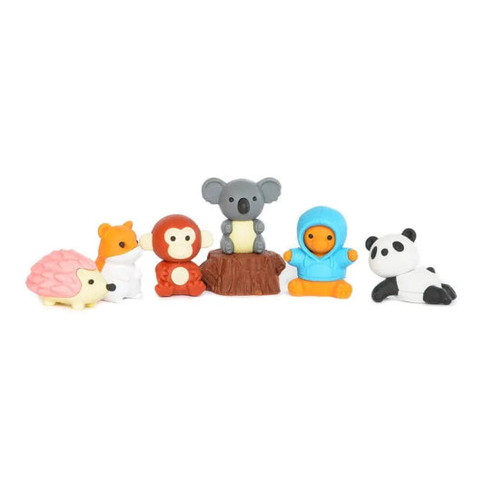 IWAKO trintukų – dėlionių rinkinys „Animals in Forest“-Kita-Brain Games LT