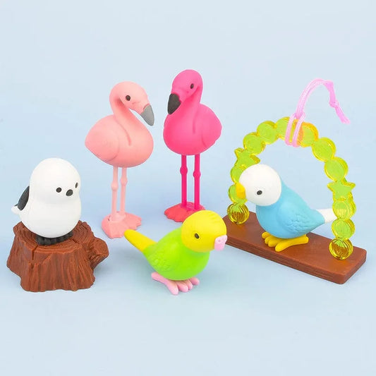 IWAKO trintukų – dėlionių rinkinys „Birds”-Kita-Brain Games LT