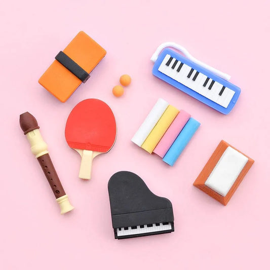 IWAKO trintukų – dėlionių rinkinys „School Supply No.2“-Kita-Brain Games LT