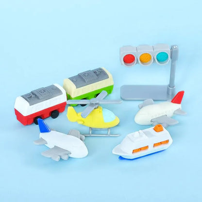 IWAKO trintukų- dėlionių rinkinys „Vehicle“ ER-BRI021-Kita-Brain Games LT