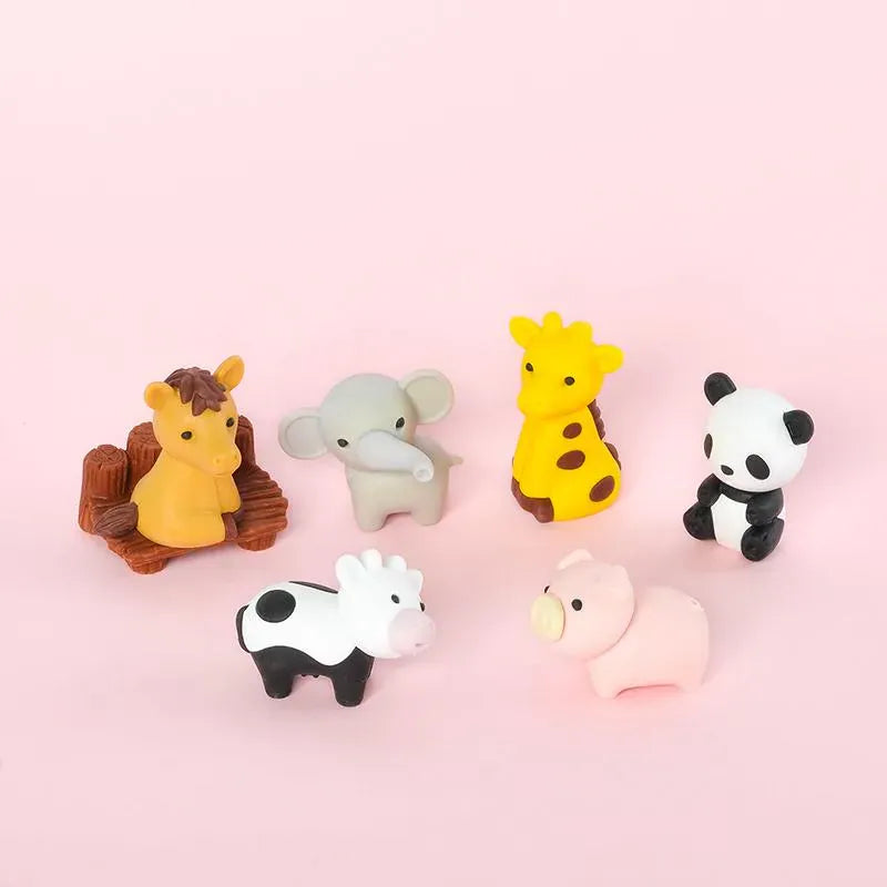 IWAKO trintukų- dėlionių rinkinys „Zoo“ ER-BRI018-Kita-Brain Games LT