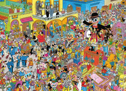 Jan van Haasteren Dia de los Muertos, 1000-Universalios dėlionės-Brain Games LT
