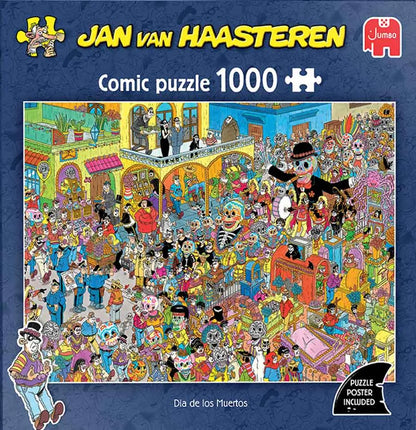 Jan van Haasteren Dia de los Muertos, 1000-Universalios dėlionės-Brain Games LT