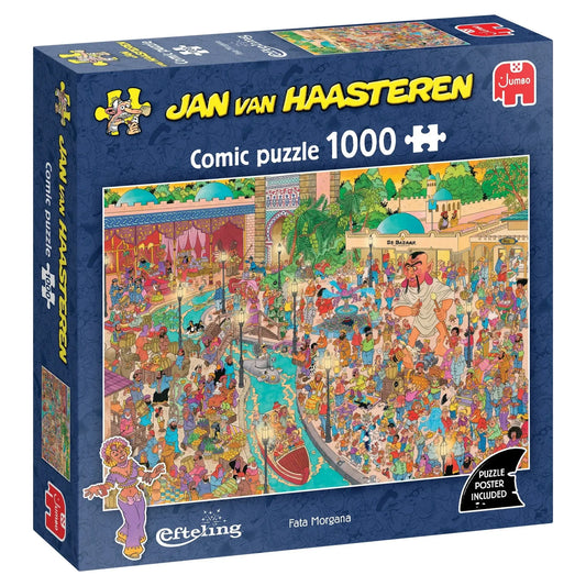 Jan van Haasteren - Efteling Fata Morgana, 1000-Universalios dėlionės-Brain Games LT