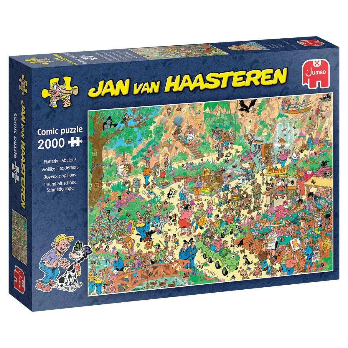Jumbo Universalios dėlionės Jan van Haasteren - Flutterly Fabulous, 2000