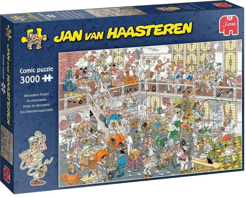 Jan van Haasteren - Renovation Project, 3000-Universalios dėlionės-Brain Games LT