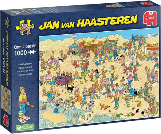 Jan van Haasteren - Sand Sculptures, 1000-Universalios dėlionės-Brain Games LT