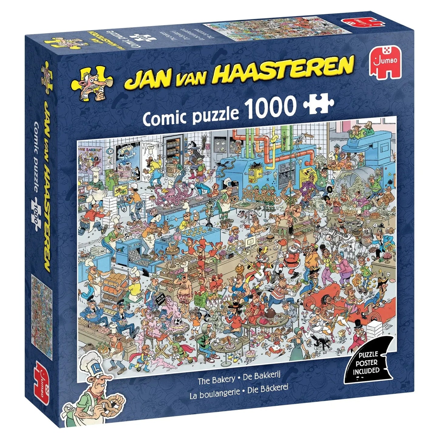 Jan van Haasteren - The Bakery, 1000-Universalios dėlionės-Brain Games LT