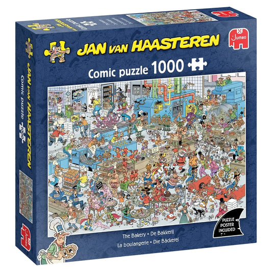 Jan van Haasteren - The Bakery, 1000-Universalios dėlionės-Brain Games LT
