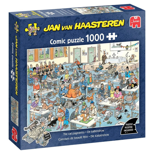Jan van Haasteren The cat pageantry, 1000-Universalios dėlionės-Brain Games LT