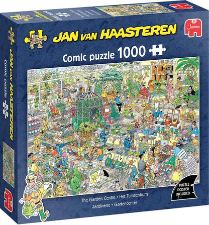 Jumbo Universalios dėlionės Jan van Haasteren - The Garden Centre, 1000