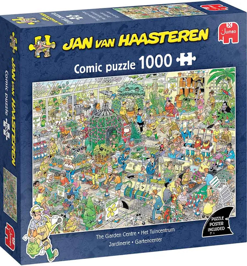 Jumbo Universalios dėlionės Jan van Haasteren - The Garden Centre, 1000