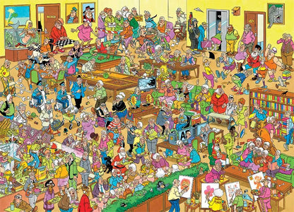 Jan van Haasteren - The Retirement Home, 1000-Universalios dėlionės-Brain Games LT