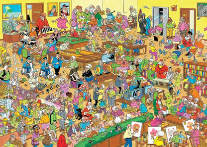 Jan van Haasteren - The Retirement Home, 1000-Universalios dėlionės-Brain Games LT